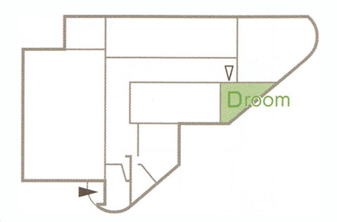 D room 間取り図